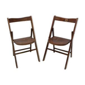 paire de chaises, années 1960, Tchécoslovaquie