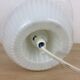Mushroom lamp white glass Murano