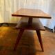 Table vintage à double plateau