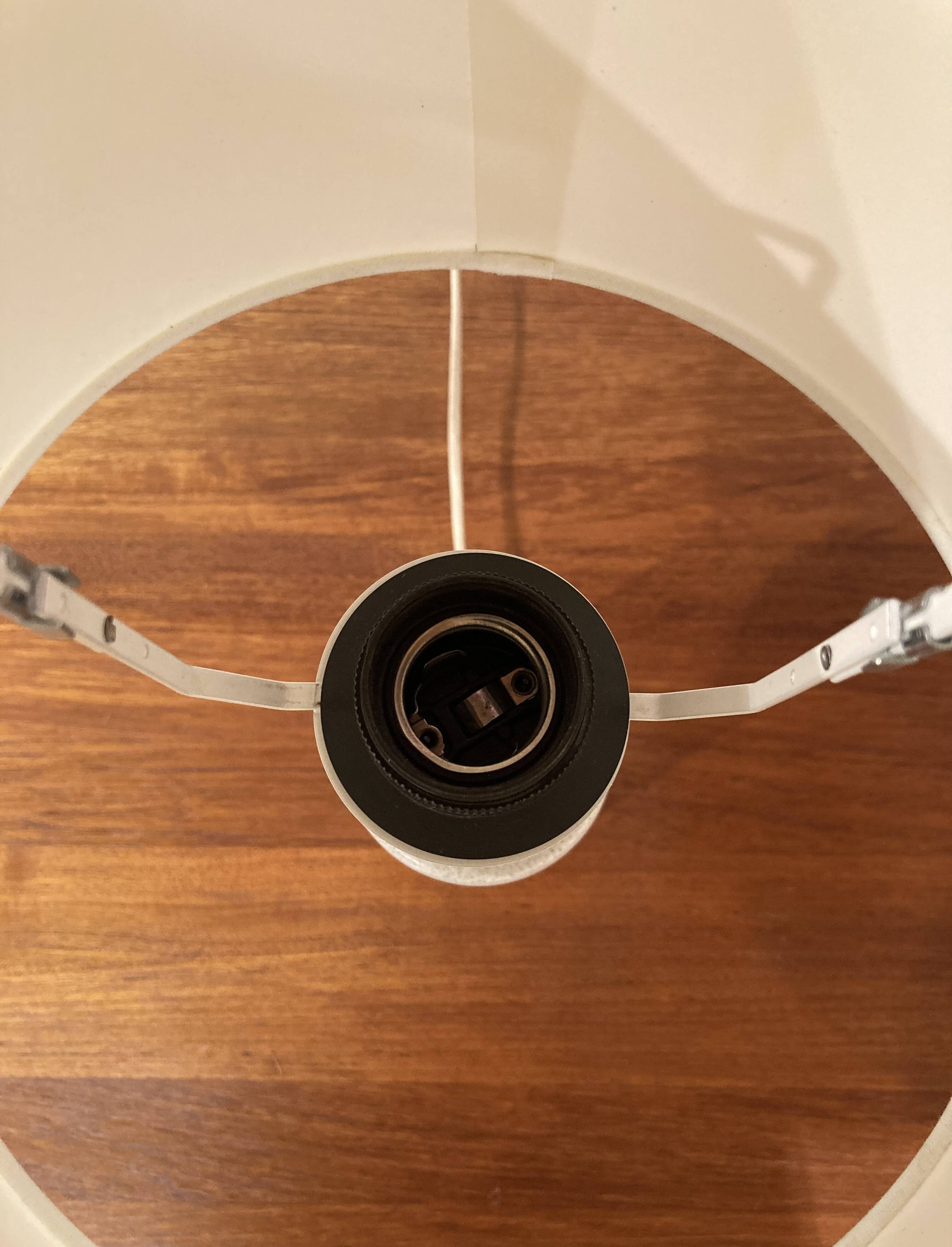 Ceramic lamp Scandinavian design 1950.