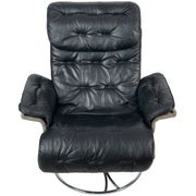 Authentic Söderbergs swivel lounge chair, made in Sweden - 1970s