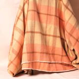 large warm wool blanket French blanket from the 50s.