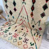 Handmade moroccan berber carpet 259 x 155 cm