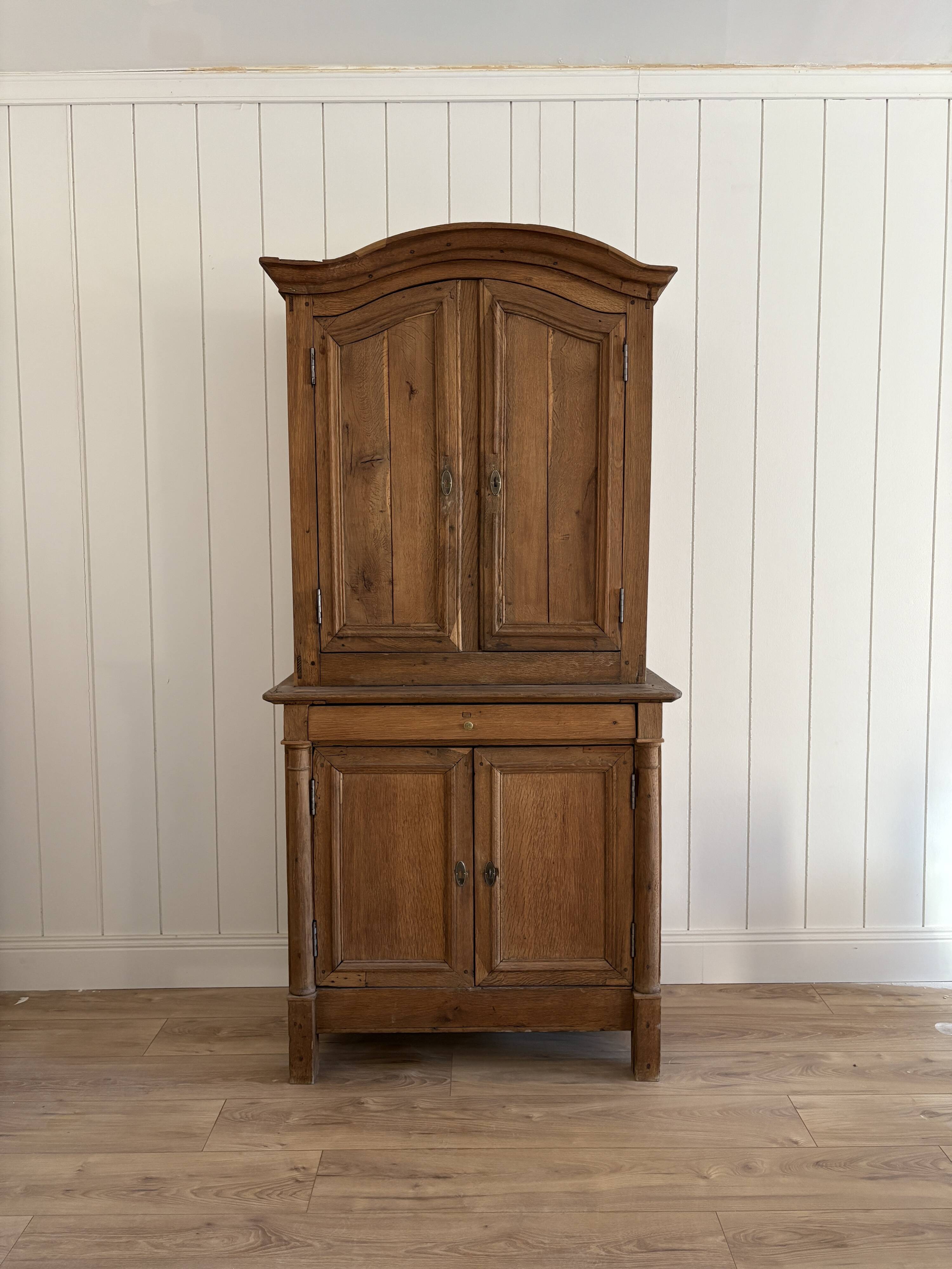 Antique solid oak dresser