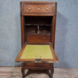 Secretary in a week planner style from the Louis XVI period in marquetry (to be restored)