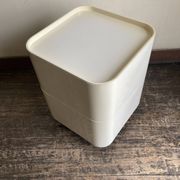 Componibili Caisson 4970 Castelli for Kartell 1969 white Space Aage 1969