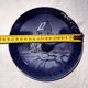 Royal Copenhagen porcelain Christmas plate 1966
