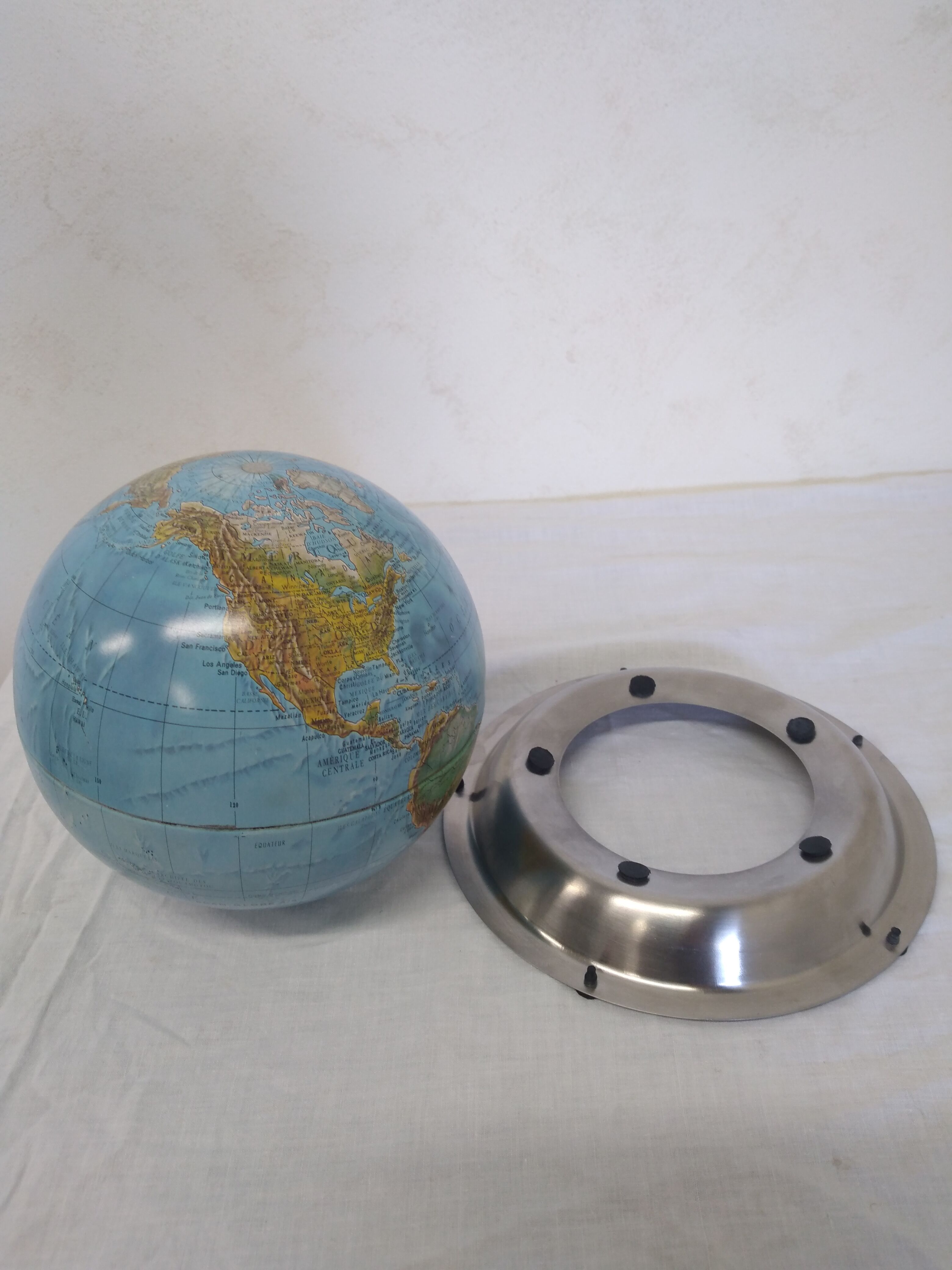 Globe terrestre scan-globe A/S 1973 Denmark