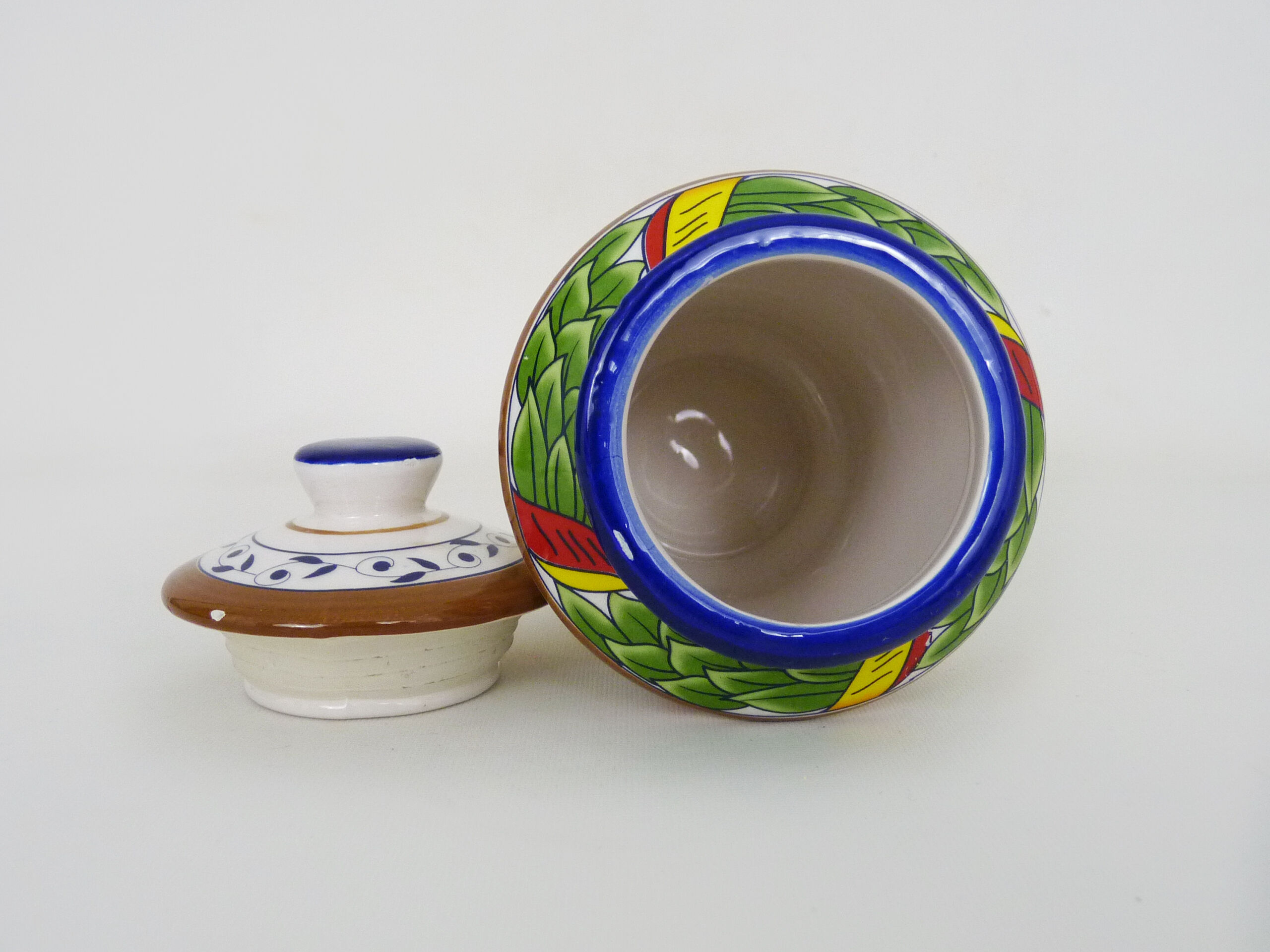 Ancien pot d'apothicaire, Anethum en céramique, année 70/80