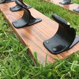 School hooks row of 12