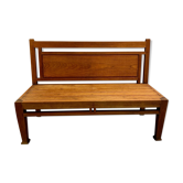 Banquette en bois vintage