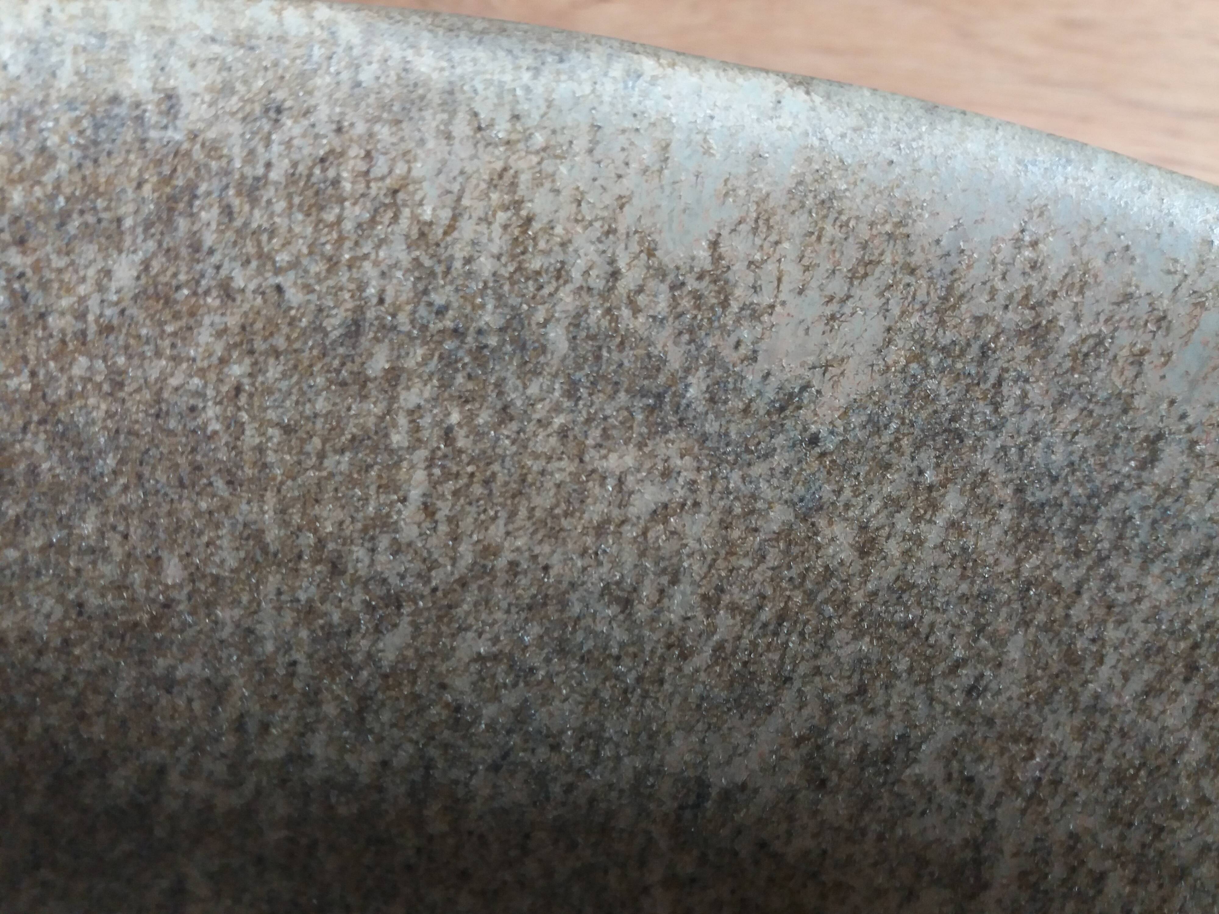 Stoneware salad bowl 35x30 cm