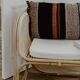 Relax armchair in rattan and canning of balî