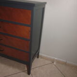 Vintage anthracite grey dresser