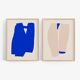 Suite de 2 illustrations contemporaines