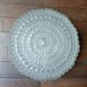 70s molded glass ceiling light