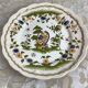 Antique decorative plate Moustiers France