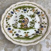 Assiette ancienne décorative Moustiers France