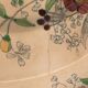 12 old polychrome flat plates Jules Vieillard Bordeaux, 19th century