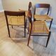 Ensemble de 4 chaises scandinaves modèle 75 de Niels Otto Moller