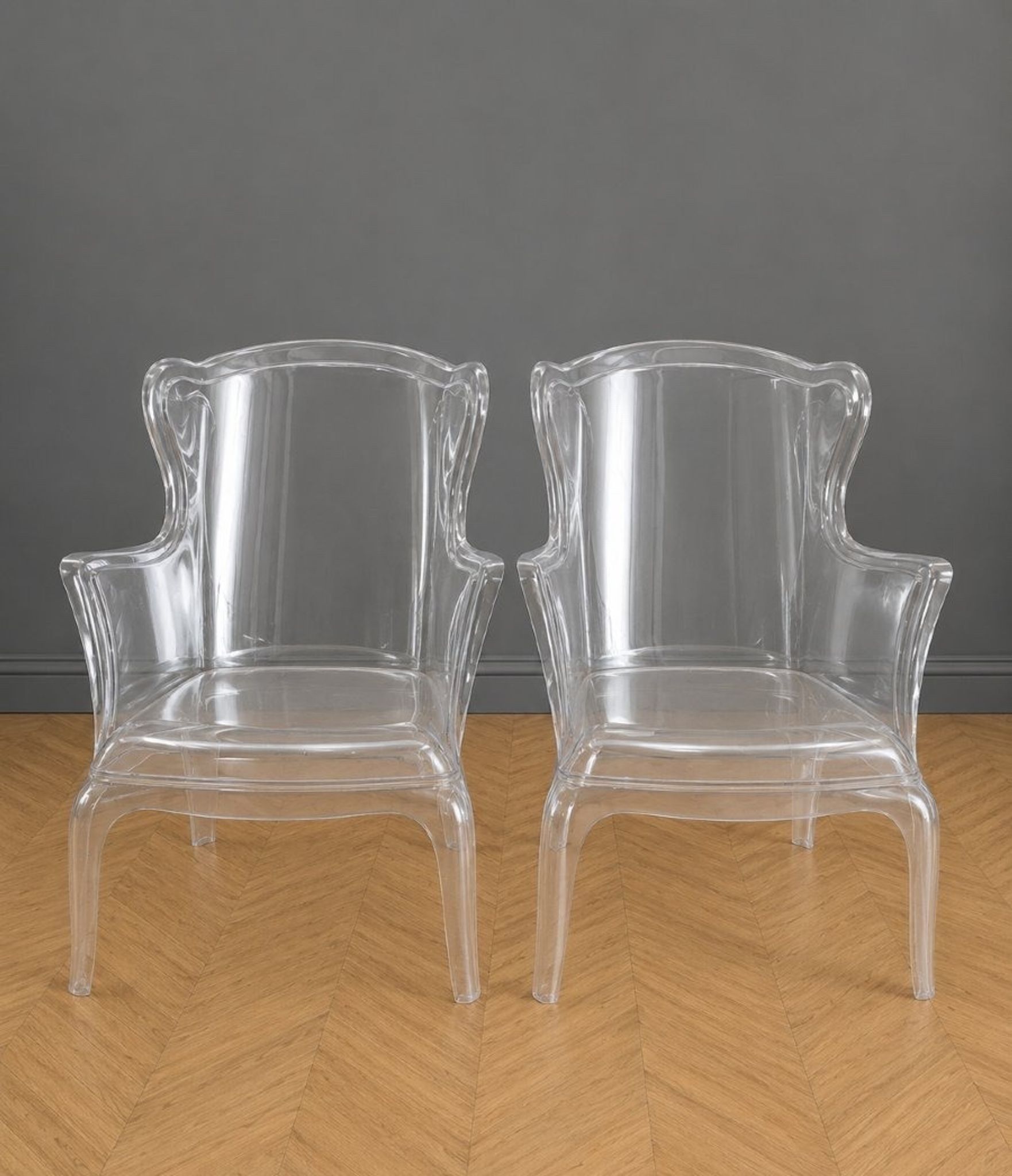 Pair of "Pasha" armchairs after Pedrali