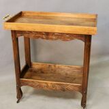 Rolling Trolley In Walnut