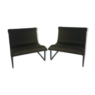 Pair of Morisson & Hannah Knoll armchairs