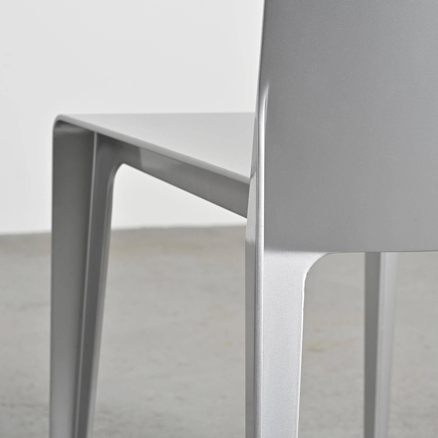 Pair of Alfa chairs by Hannes Wettstein, 2001, Molteni