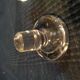 Bohemian baccarat-sized crystal whiskey carafe