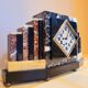 Antique clock Vintage clock 20s 30 Art Deco