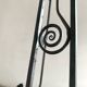 Art Nouveau suspension pâte de verre signed Degué