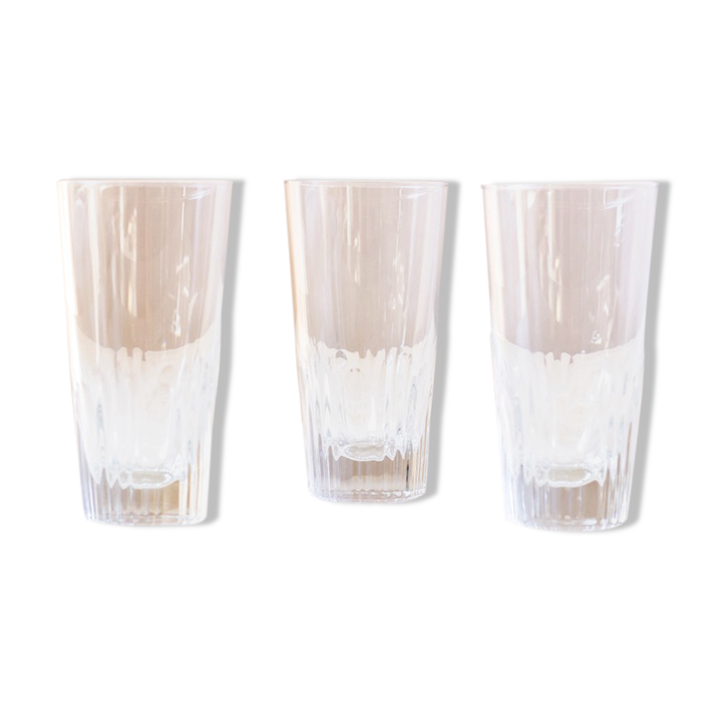 3 high glasses