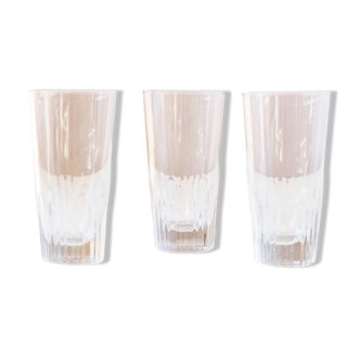 3 high glasses
