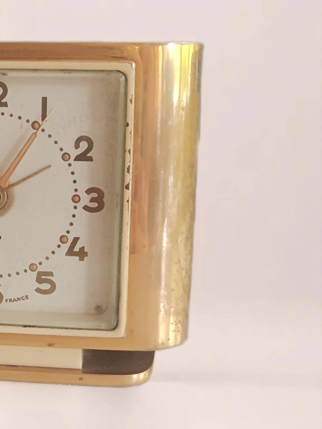 Jaz Dabric 1953 brass alarm clock