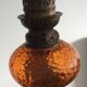 Kerosene lamp United France Paris in copper and glass