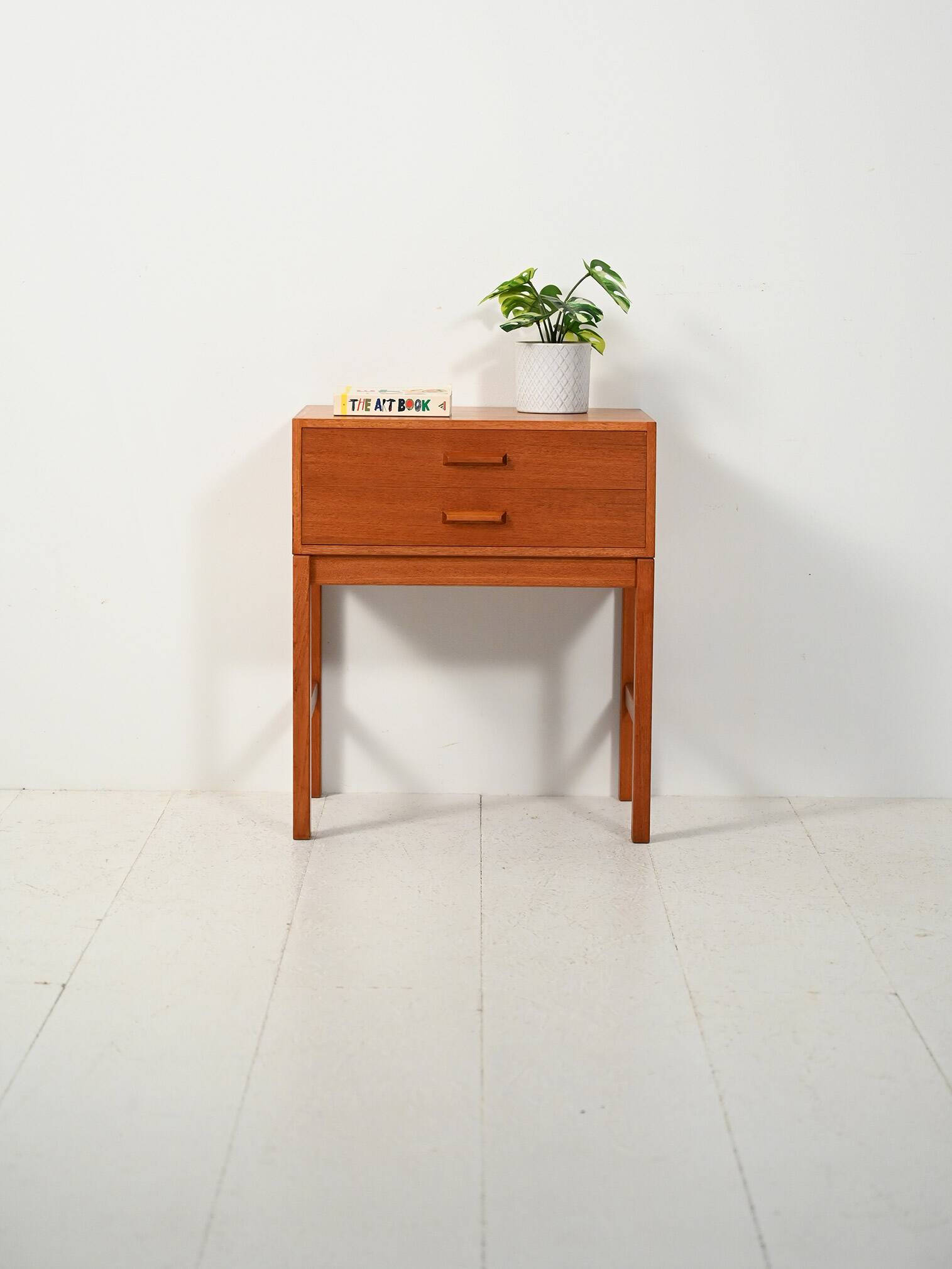 Scandinavian teak nightstand from the 1960s