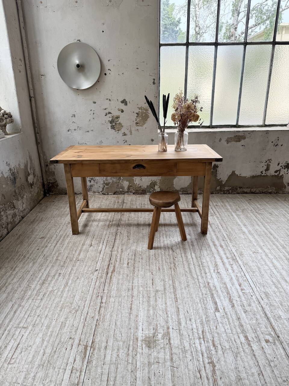 Farm table in pine, 1950s