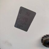 Lampadaire vintage noir coupole Belgique