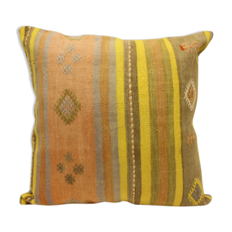 60x60 cm kilim cushion,vintage cushion cover