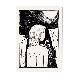 Illustration méduse