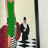 Vogue Magazine Cover 1925 Print, Eduardo García Benito art deco mirror