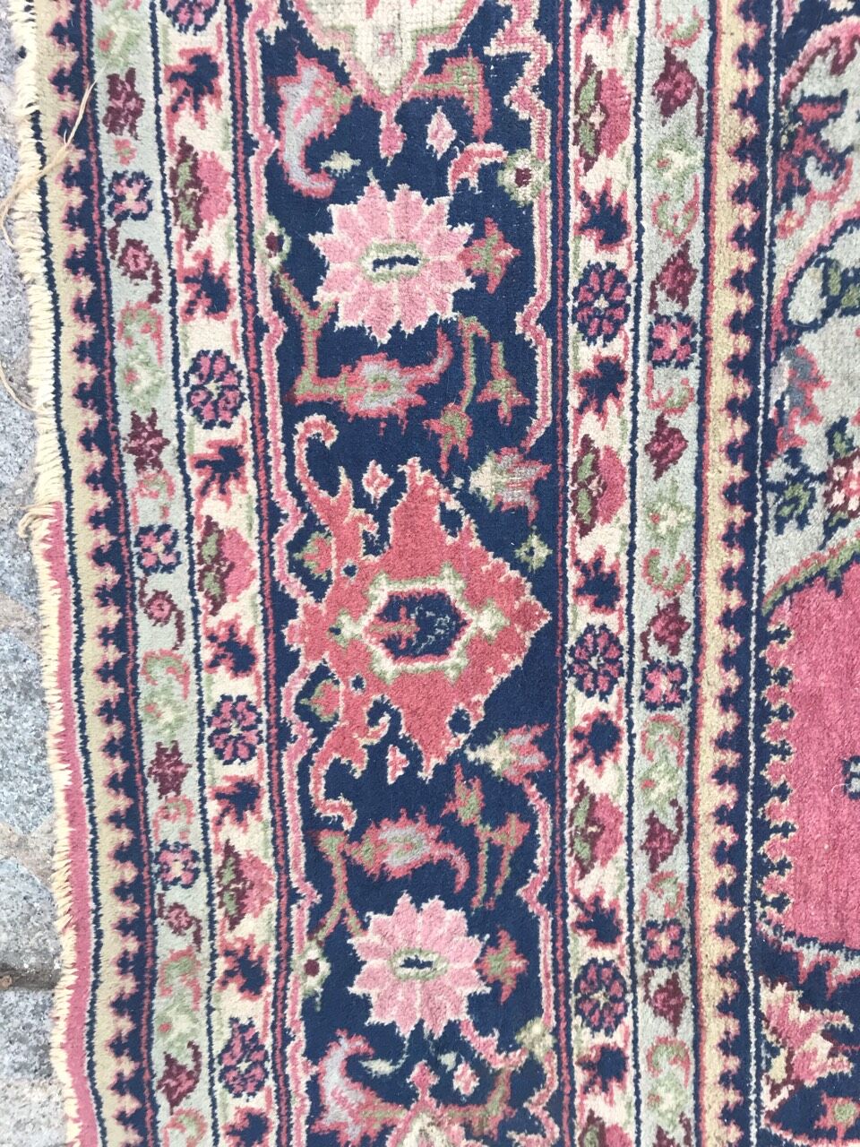 Turkish carpet former Sparta handmade 273 x 390 cm