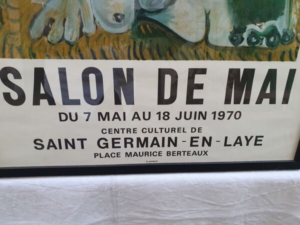 Affiche lithographiée de Pablo Picasso