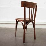 Series of 4 baumann bistro chairs