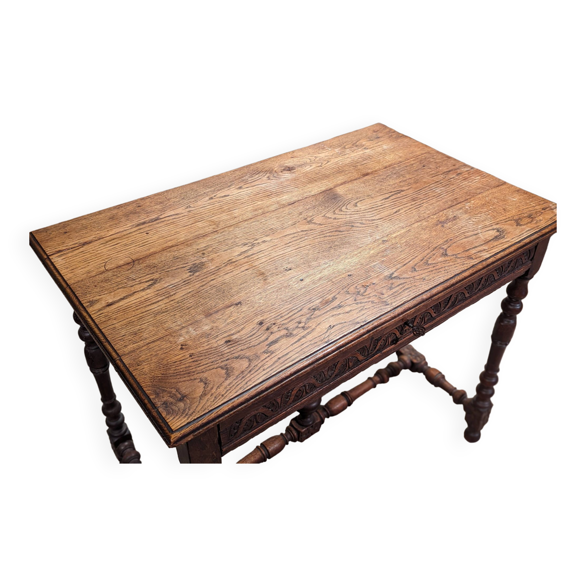 Oak desk table