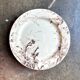 Ironware cake plate from Creil and Montereau, "Glaïeul" service
