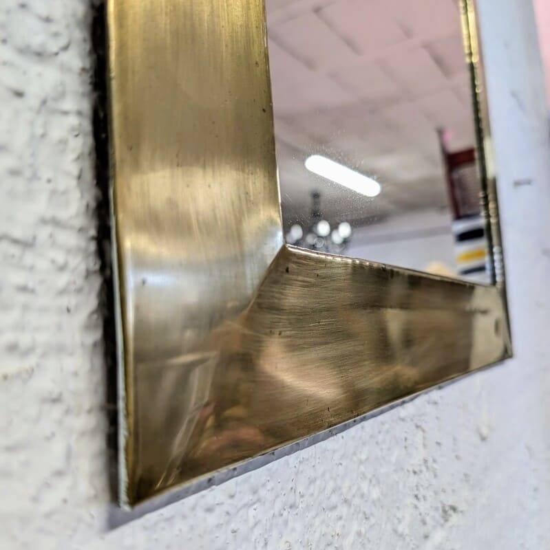 Miroir en laiton