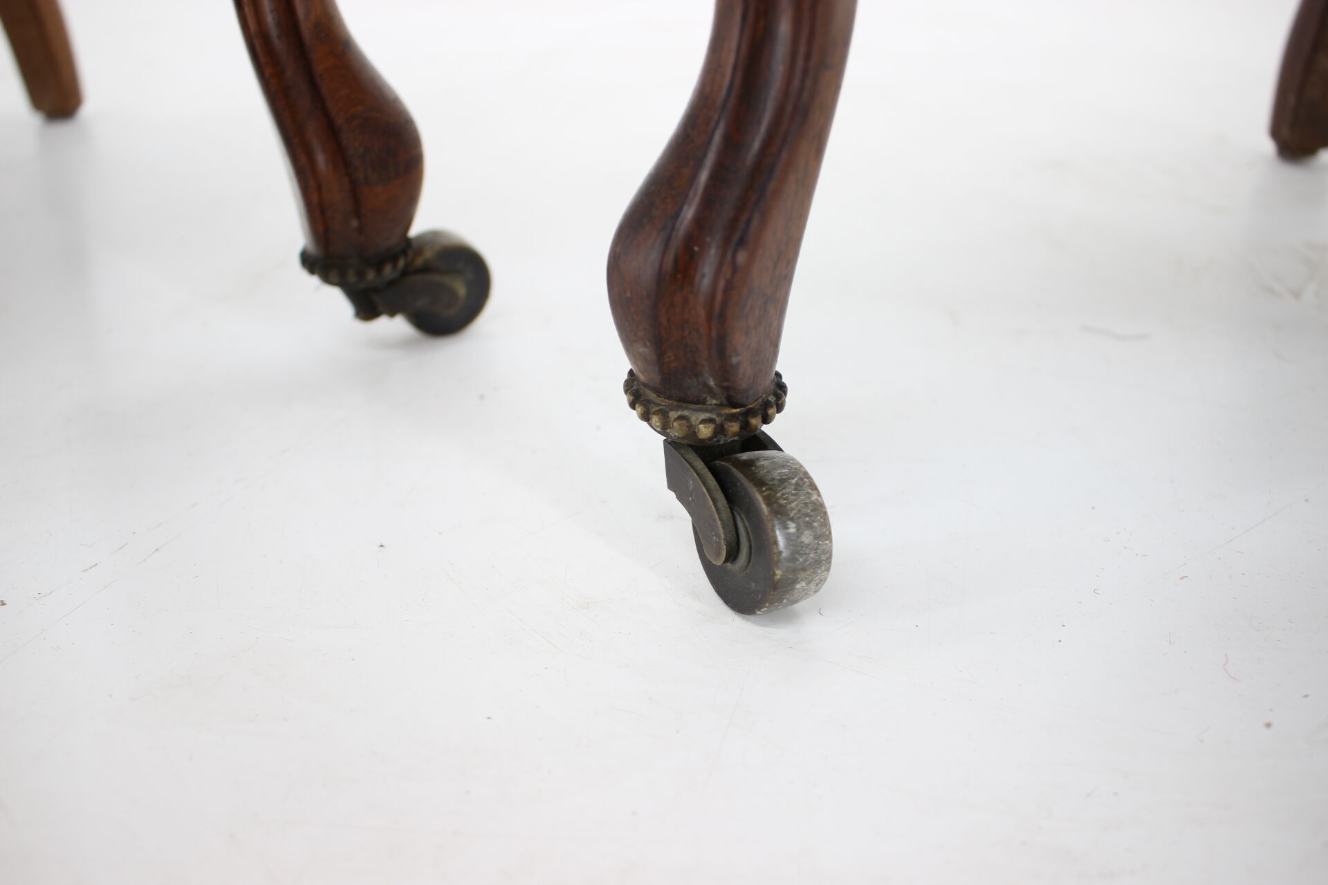 Pair of original danish rococo chairs 1900s