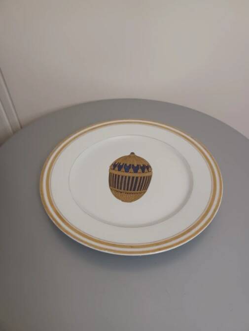 Fabergé decorative plate, private collection