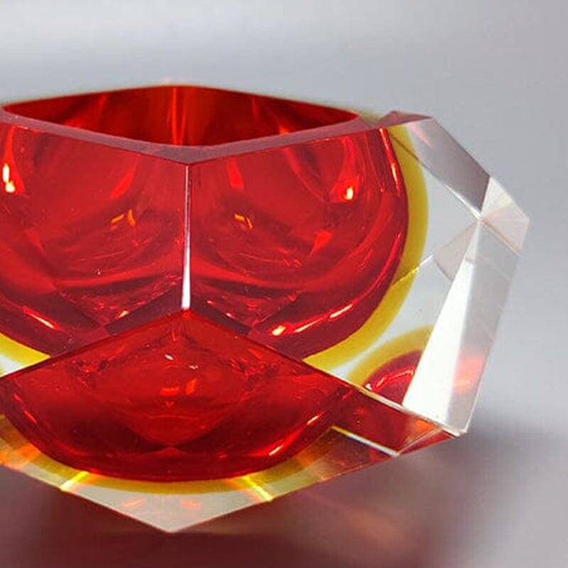 1960s Astonishing Big Ashtray or Catch-All By Flavio Poli for Seguso. Made
